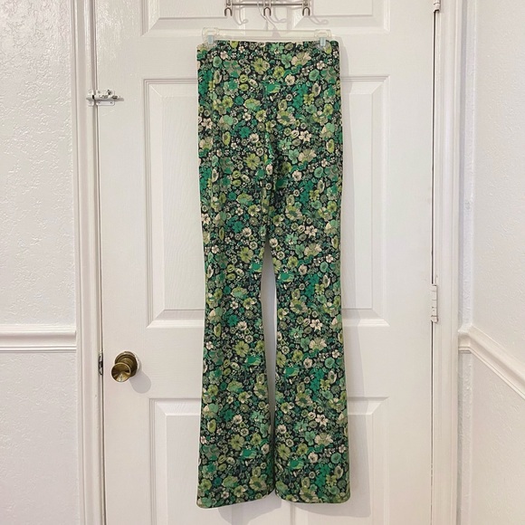 NEW Zara High Waisted Flared Pants - Picture 4 of 7